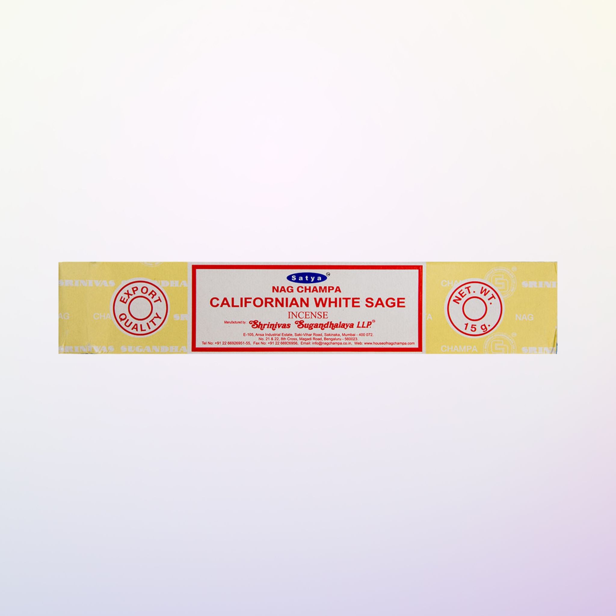 Encens Satya Sauge Blanche