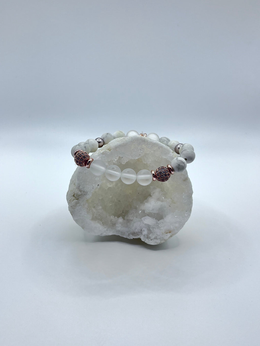 Bracelet d'Howlite