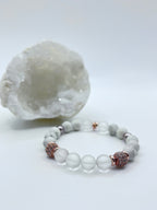 Bracelet d'Howlite