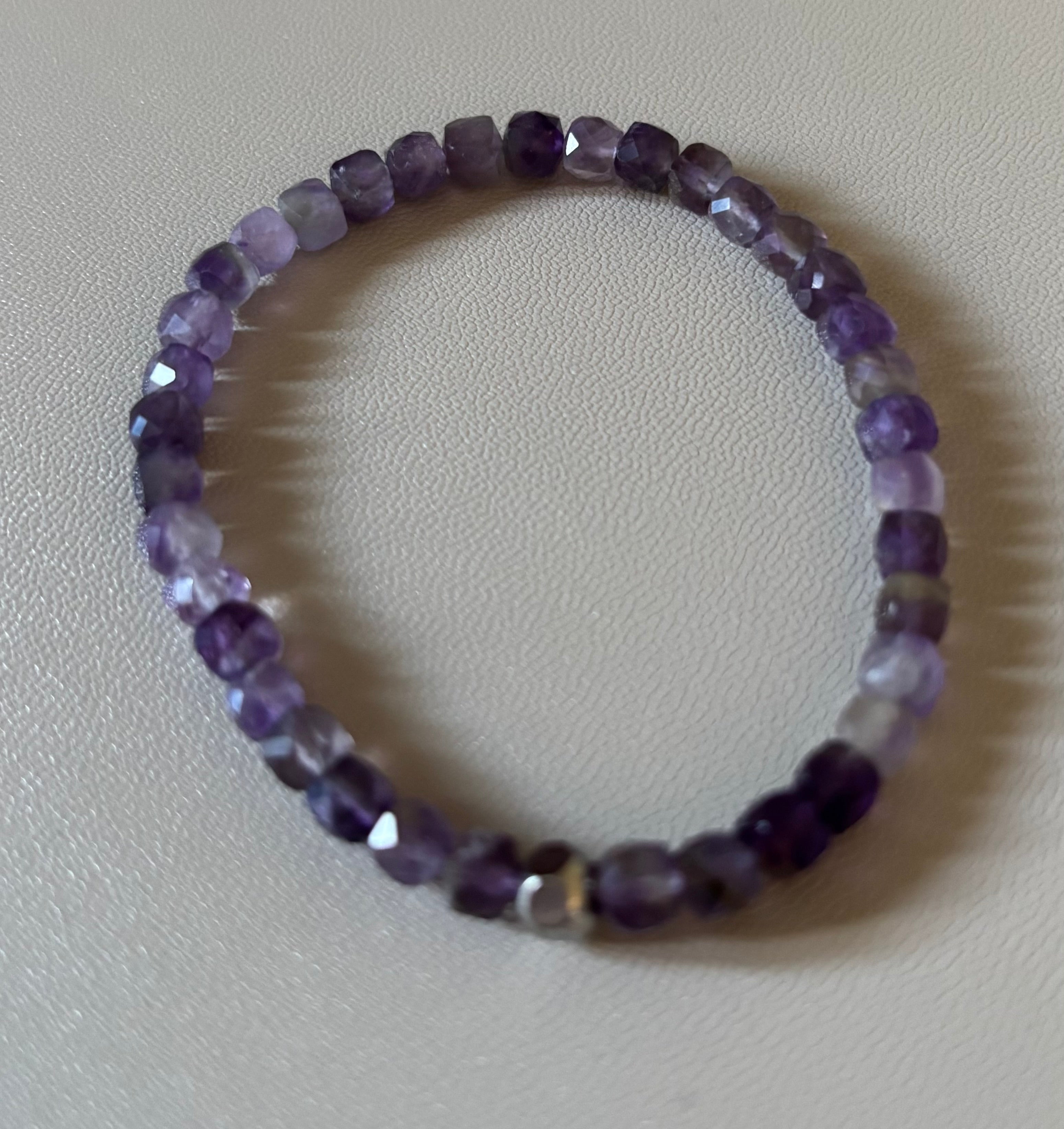 Bracelet d'Améthyste
