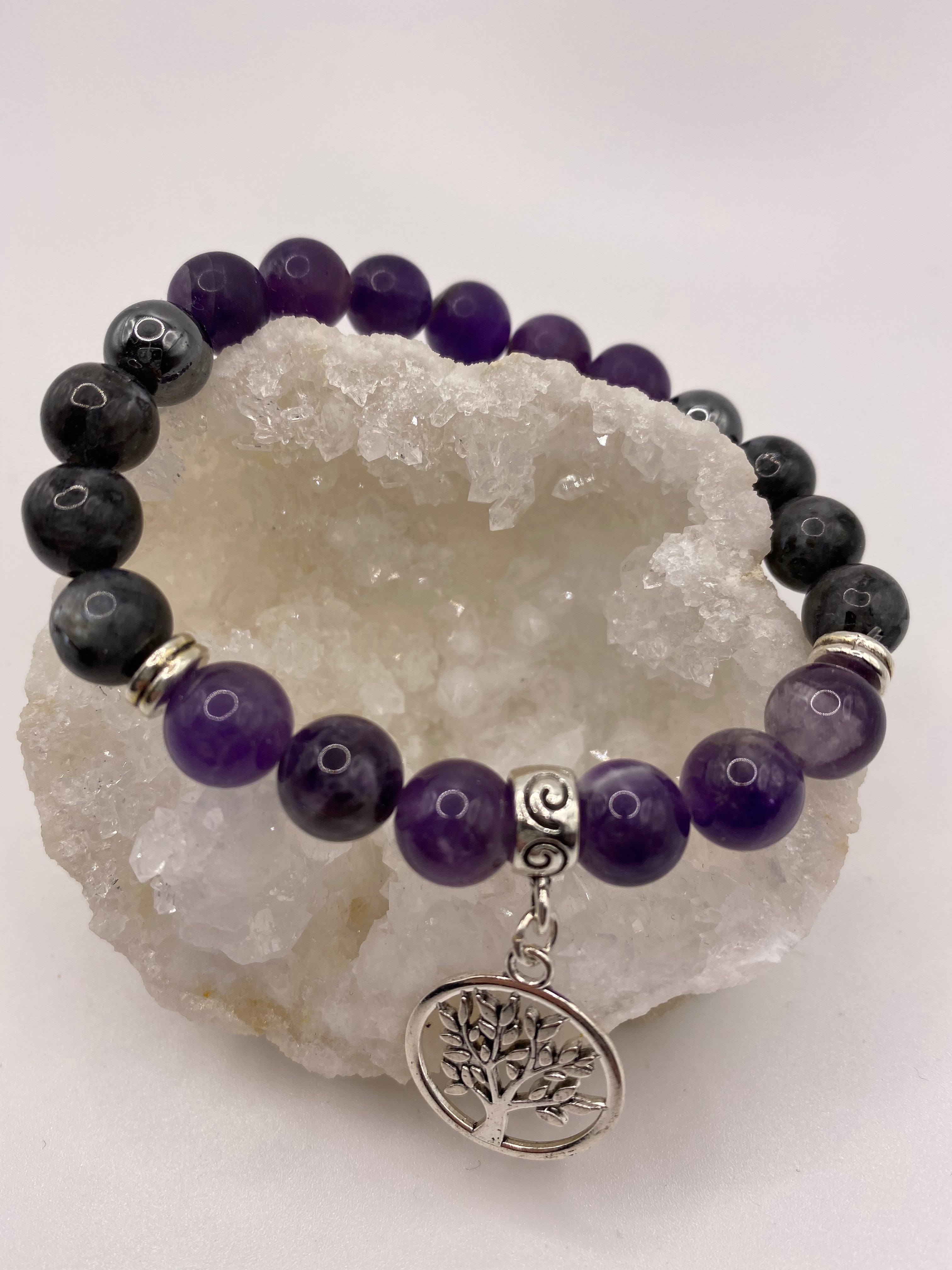 Bracelet d'Améthyste