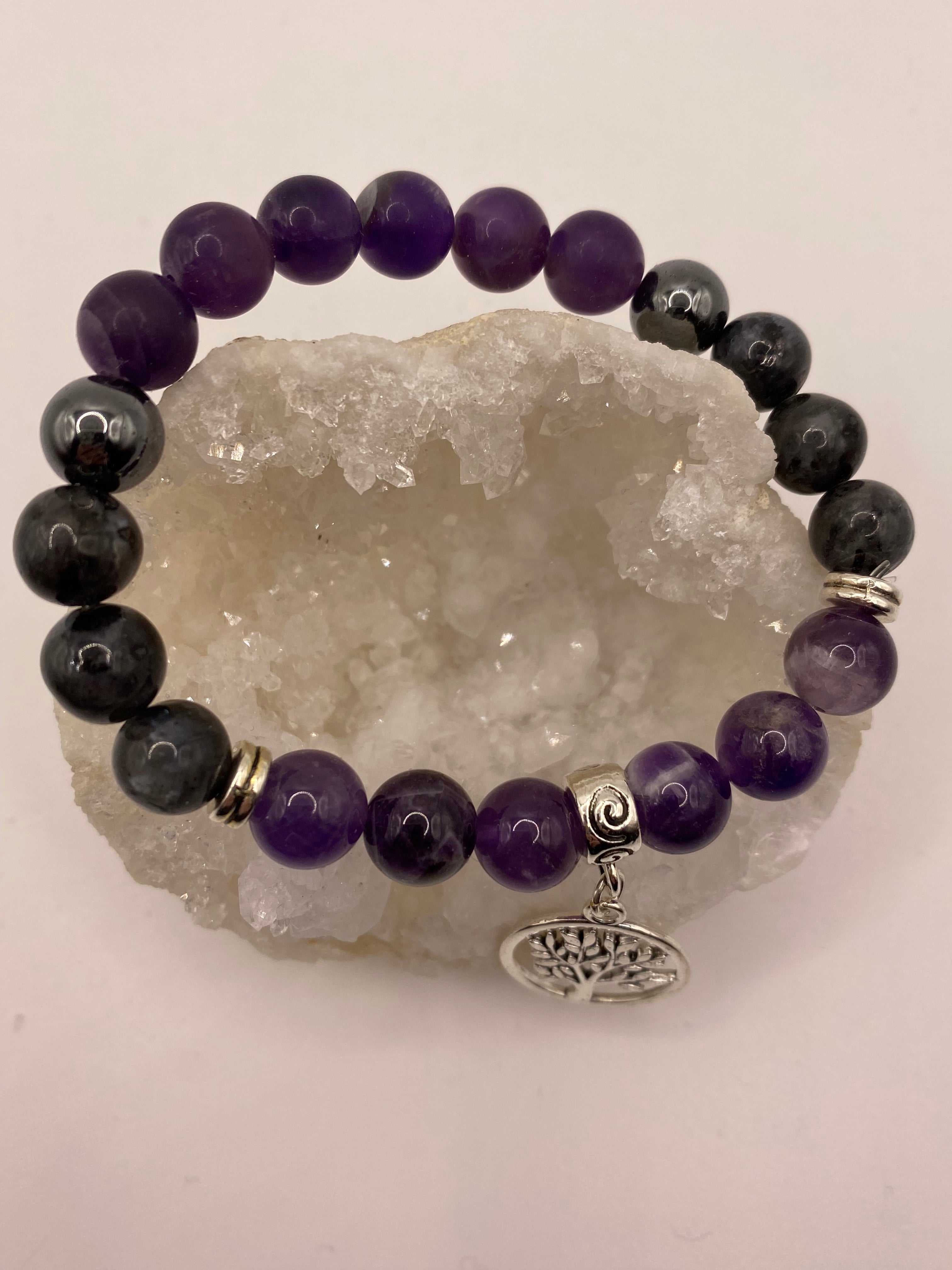 Bracelet d'Améthyste