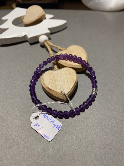 Bracelet d'Améthyste