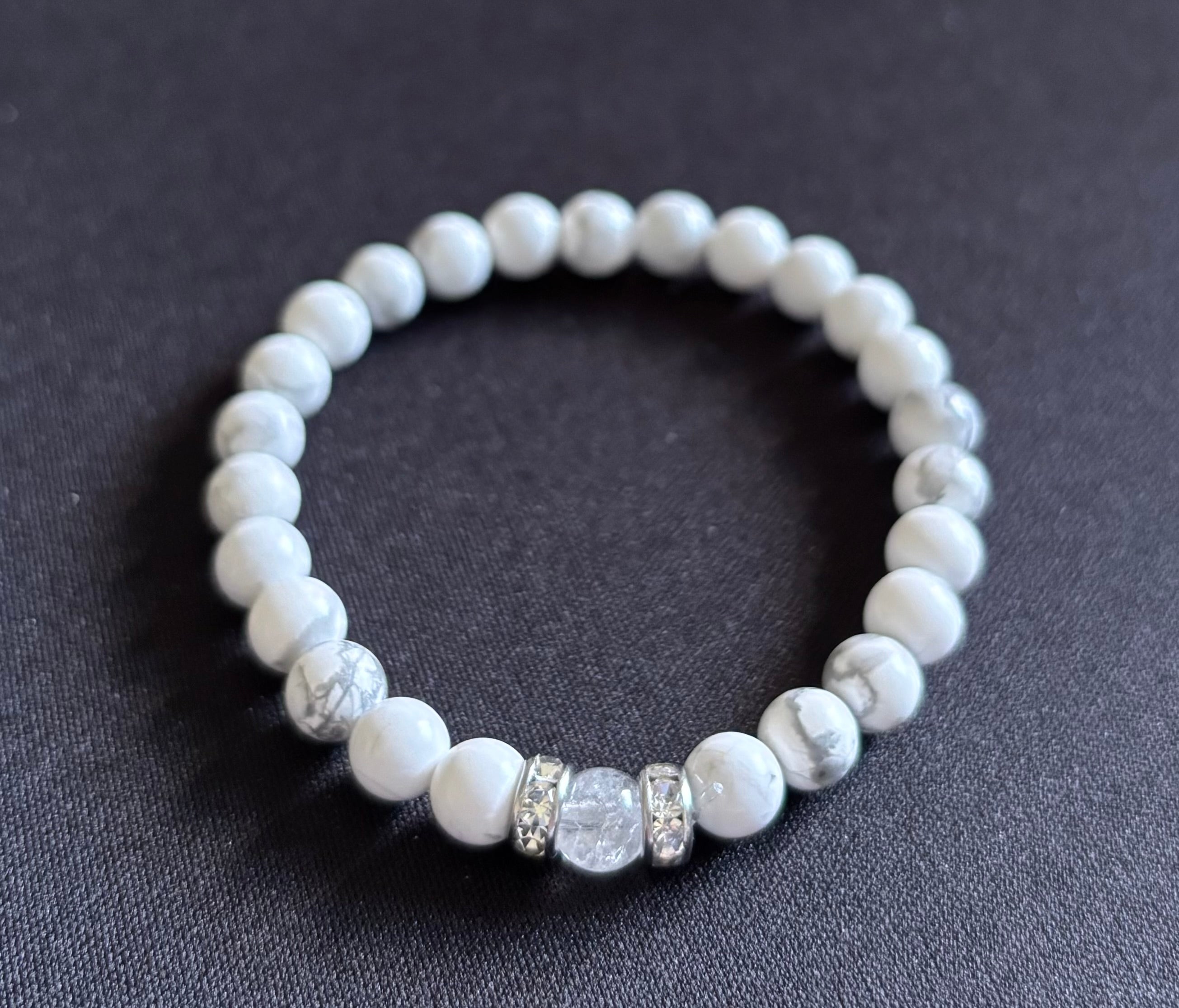 Bracelet d'Howlite
