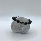 Bracelet d'Obsidienne Œil Céleste