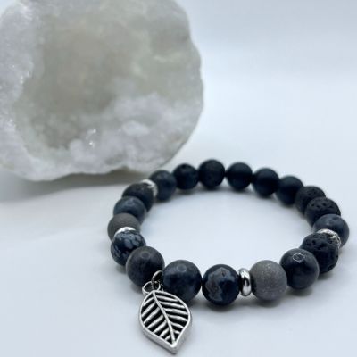 Bracelet de Pierres de Lave